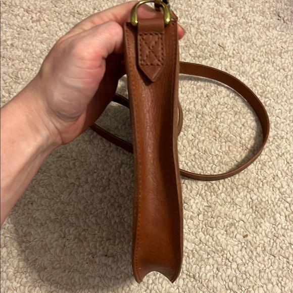 Brown Leather Crossbody Bag - Picture 9 of 12